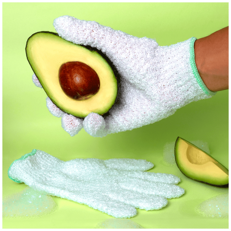 Eco Tools Gentle Cleansing Bath - Guantes corporales, para uso en ducha