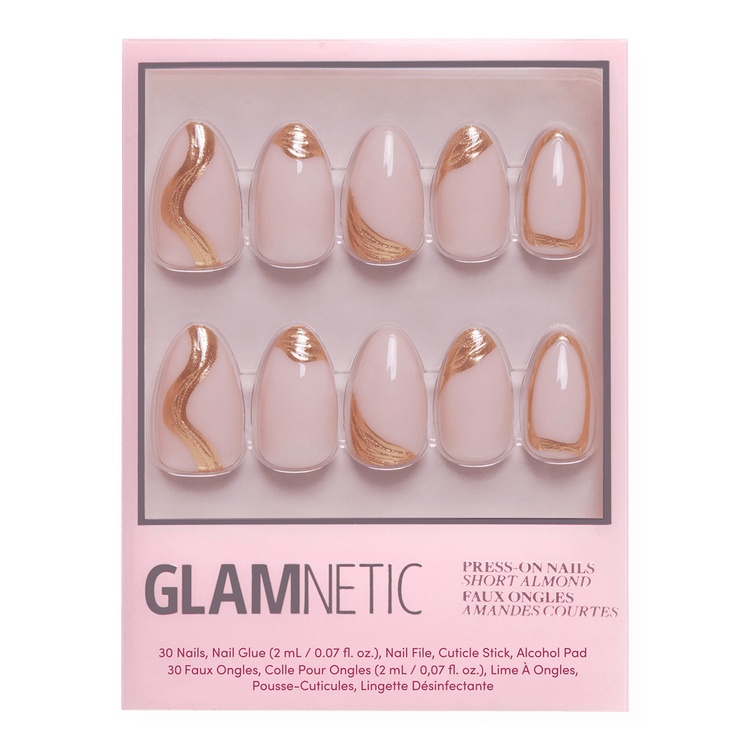 Material Girl Press-On Nails Uñas postizas diseño moderno y de fácil aplicación