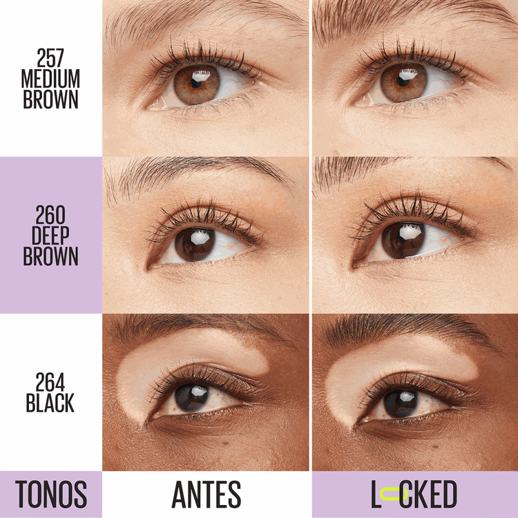 SUPERLOCK - Gel de Cejas, de larga Duración