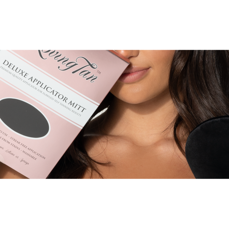 Deluxe Self Tanning Guante aplicador bronceado de primera calidad