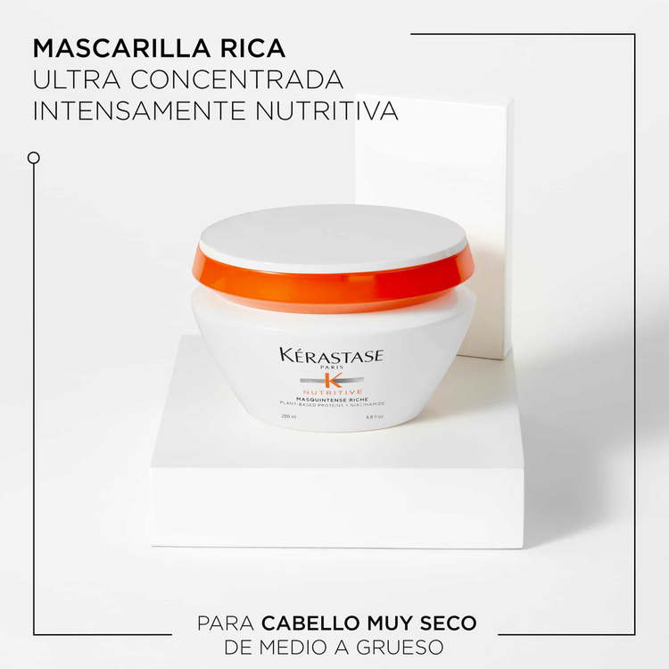 Nutritive - Mascarilla capilar, suavidad y nutrición profunda