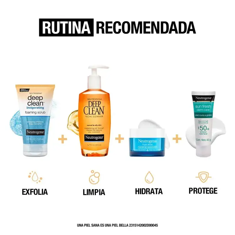 Deep Clean Exfoliante limpia profundamente