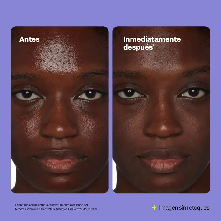 Oil Control Mattifying - Crema hidratante, minimiza el brillo