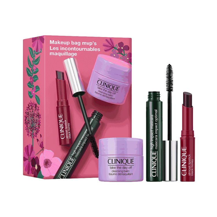 Make Up Bag - Set de regalo, Take the day off + High Impact Mascara + Almost Lipstick