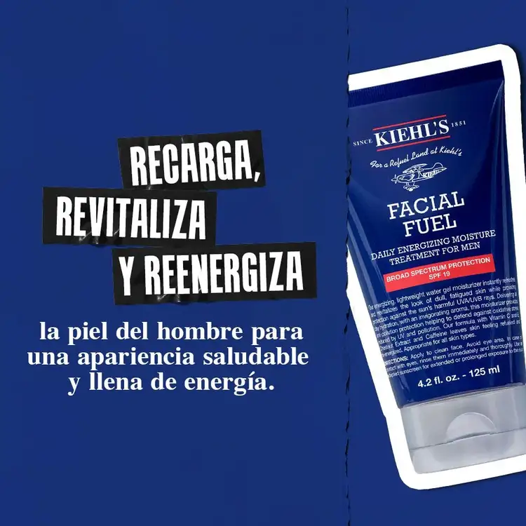 Facial Fuel Crema hidratante hidratante facial energetizante con fps 20 para hombre