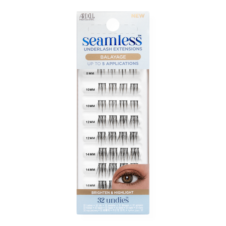 Seamless Underlash Extension Refill Extensiones de pestañas inferiores aplicación cómoda en pestañas inferiores.