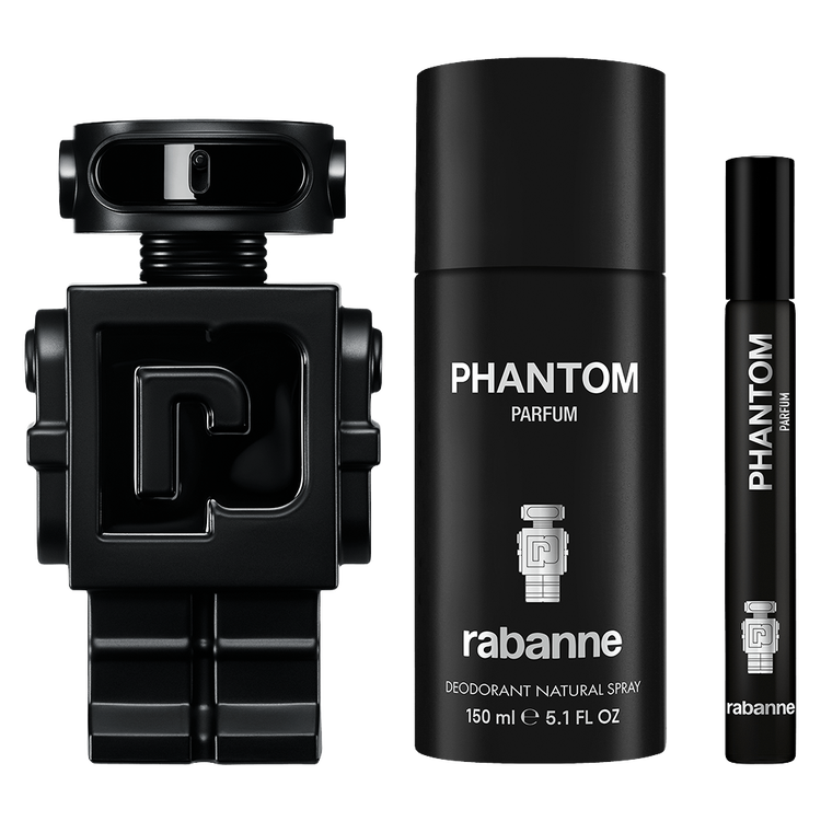 Phantom - Set de regalo, Parfum 100 ml + Desodorante + Mini