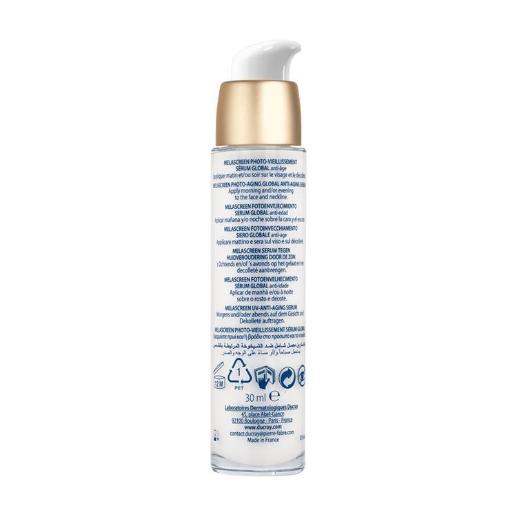 Melascreen Sérum global unifica la piel y restaura su densidad