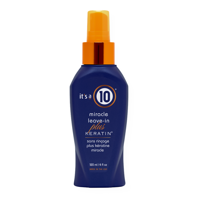 Miracle Leave-In Conditioner Plus Keratin Spray capilar restaura el cabello