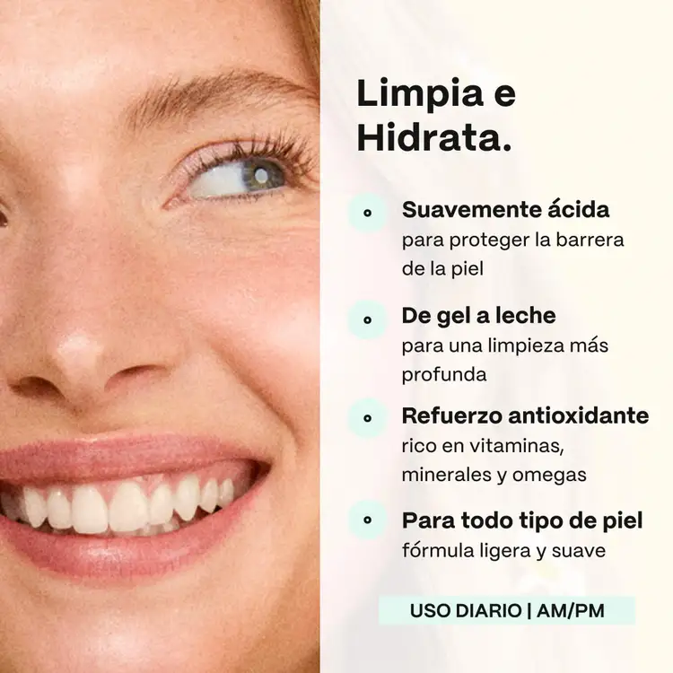 Jelly Cleanser - Limpiador facial en gelatina, limpieza profunda