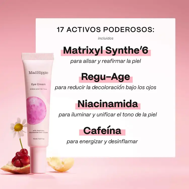 Eye Cream - Crema para ojos, ayuda al antienvejecimiento y ojeras