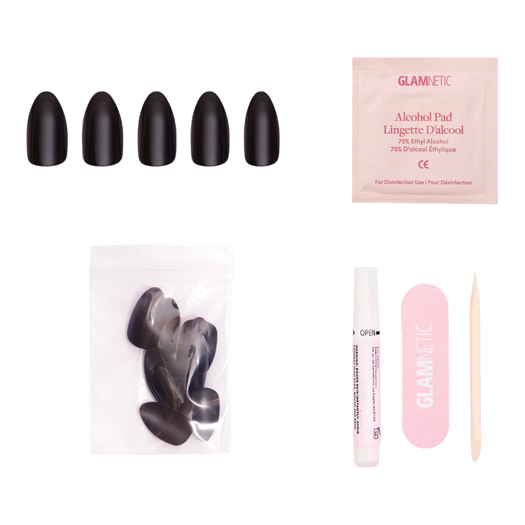 Boba Press-On Nails Uñas postizas diseño moderno y fácil aplicación