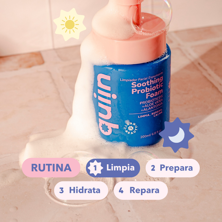 Soothing Probiotic Foam 200 ML - Espuma facial, con aloe vera