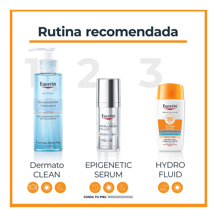 Hydro Fluid Protector Solar Facial textura ligera y confortable