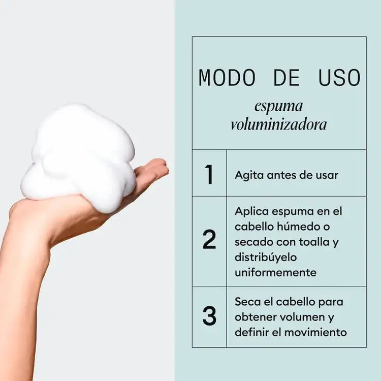 3D Styling - Mousse, da volumen al cabello