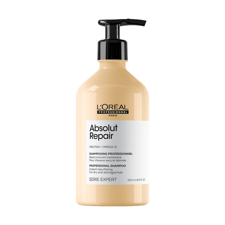 Absolut Repair Gold - Shampoo, reduce el daño en el cabello