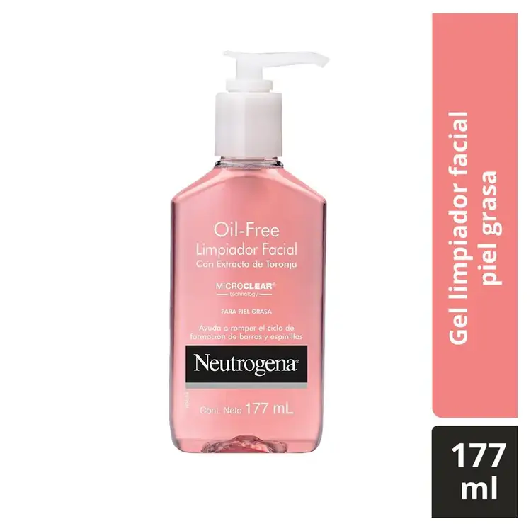 Oil Free - Limpiador facial, fórmula en gel