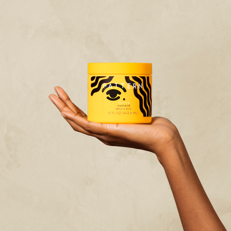 Styling Custard Gel para peinar fijación fuerte y definición para rizos