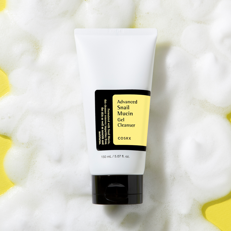 Advanced Snail Mucin - Limpiador en gel, limpieza profunda