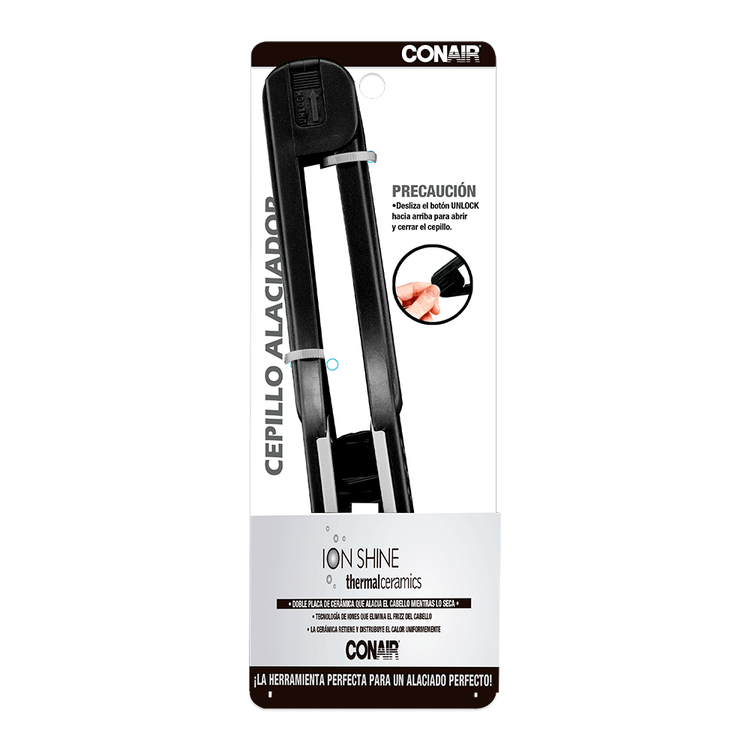 Conair - Cepillo alaciador grueso