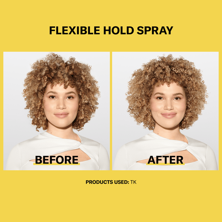Flexible Hold Hairspray No-Crunch Finishing Styler Spray fijador combate el frizz