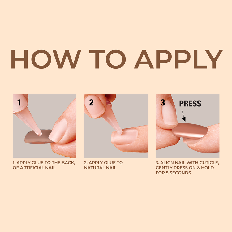 Bare But Better Uñas postizas hasta 7 días de duración