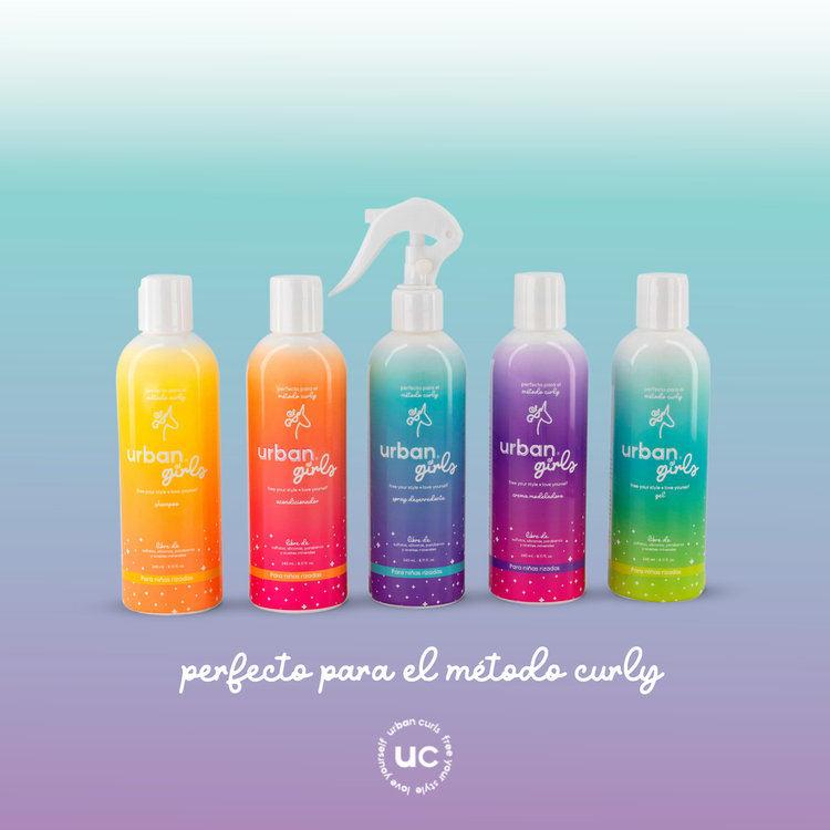 Urban Girls - Kit, para cabello rizado