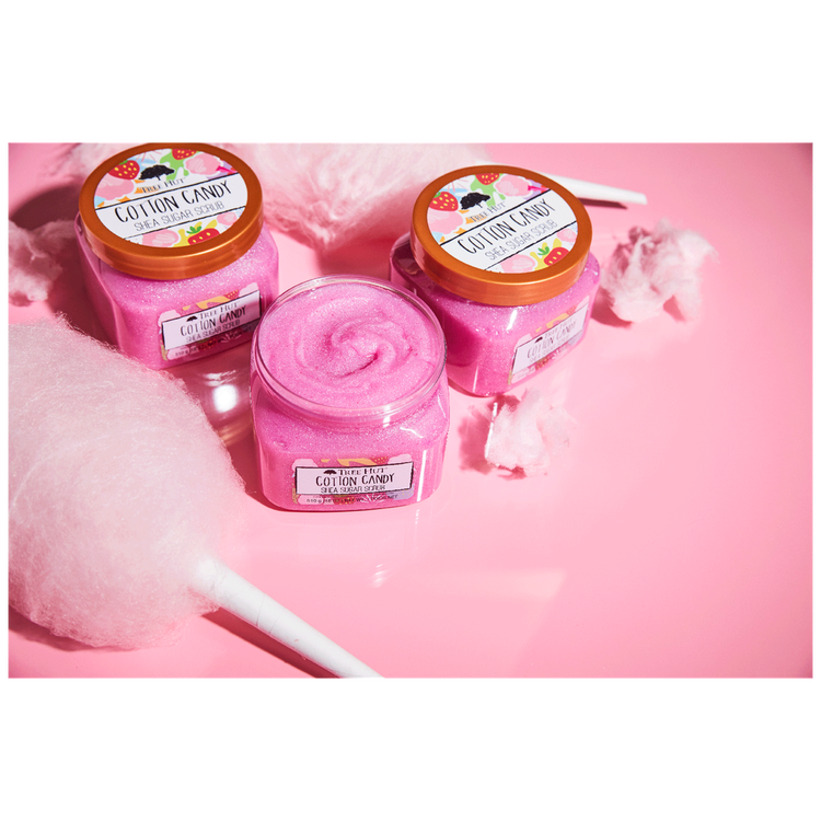 SheaSugarScrubCottonCandy-Exfoliantecorporal,dejalapielsuaveytersa