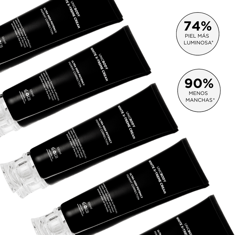 Unicbody White X-Treme Cream Crema corporal iluminadora antimanchas