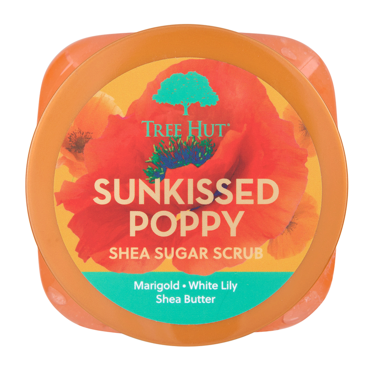 SheaSugarScrubSunkissedPoppy-Exfoliantecorporal,dejalapielsuaveytersa