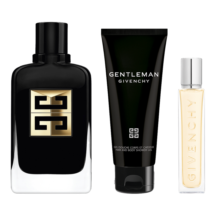 Gentleman Society - Set de regalo, Eau de Parfum 100 ml + Gel de ducha 75 ml + Spray