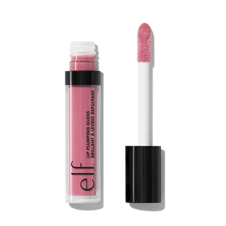 e.l.f. Lip Plumping Gloss Gloss labial de brillo intenso que aumenta el volumen de los labios con un cosquilleo refrescante