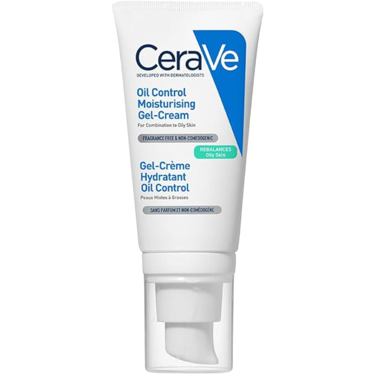 Oil Control - Crema hidratante, control de brillo e hidratación facial