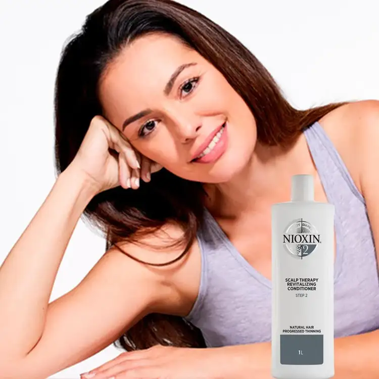 Sistema 2 - Acondicionador, hidrata el cuero cabelludo