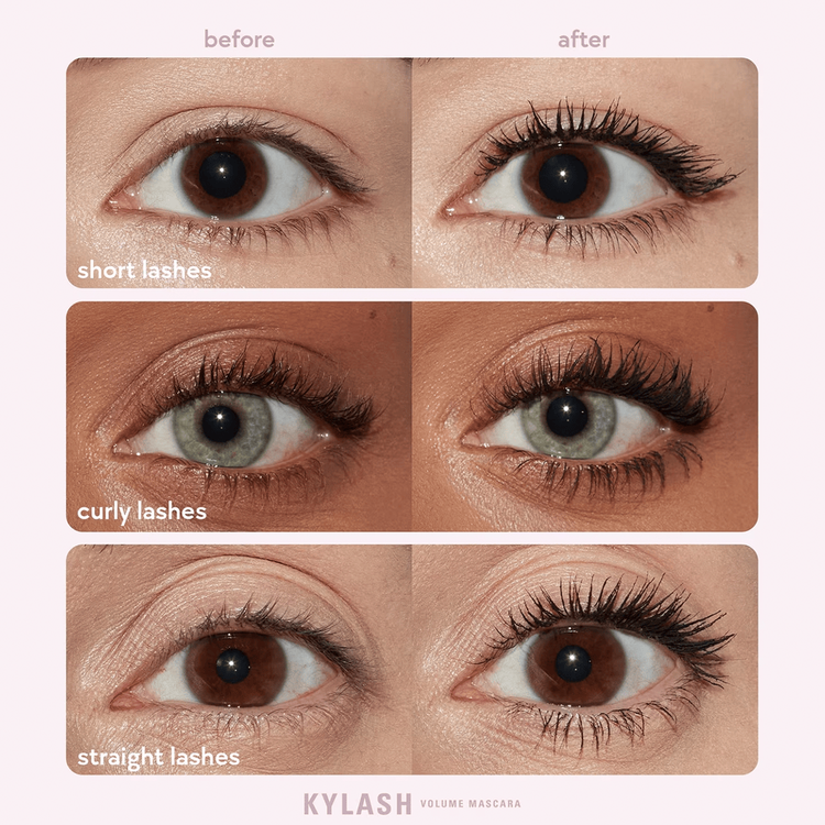 Kylie Kylash Mini Mascara para pestañas volumen al instante