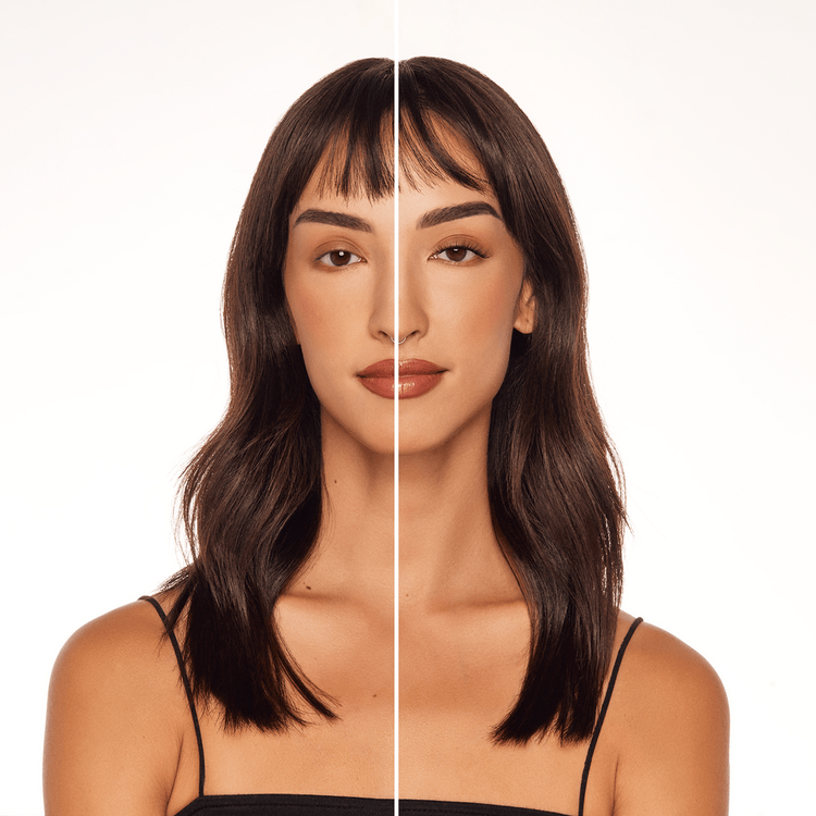 Naked Press On Natural, Lightweight Pre-glued Lashes Pestañas postizas para la parte inferior del ojo extensiones pre-pegadas ultraligeras.