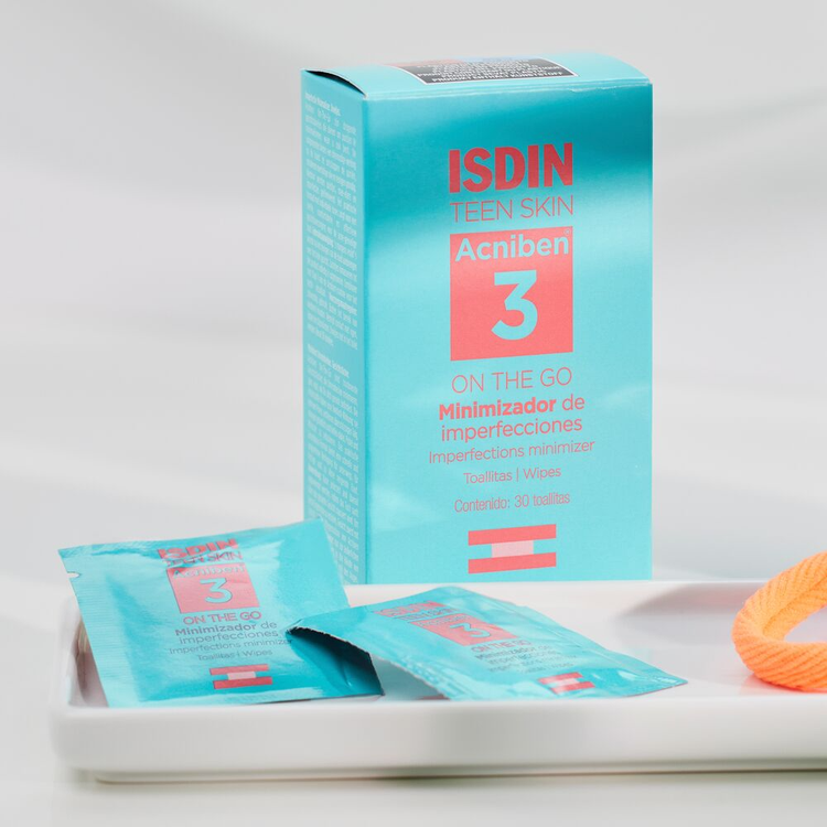 Acniben - Toallitas minimizadoras de grasa, de uso recurrente durante el día