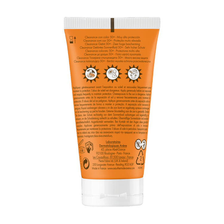 Cleanance Protector solar con color