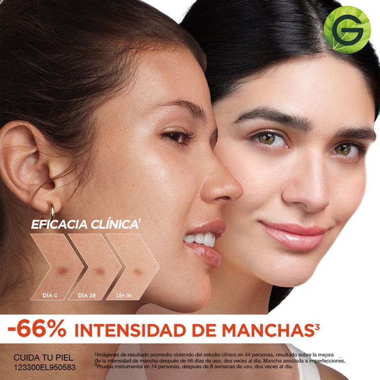 Garnier Skin Serum reduce visiblemente las manchas