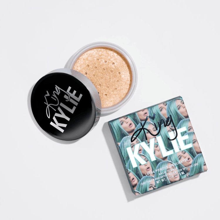 Kylie Cosmetics King Kylie Collection - Loose Powder Highlighter, iluminador en polvo