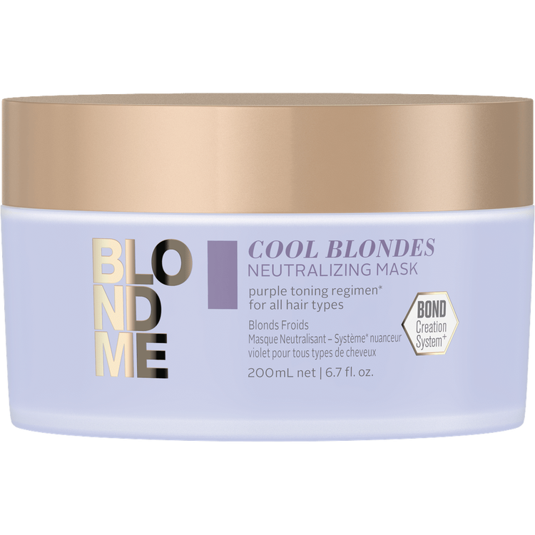 Blondme - Mascarilla neutralizante, para cabello rubio