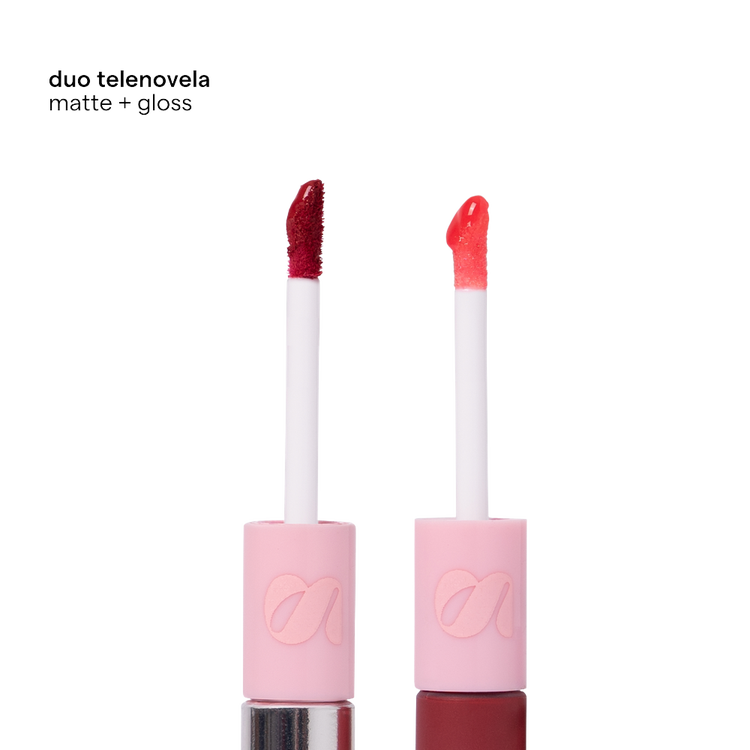 Duo Telenovela - Labiales, Lips Matte + Gloss