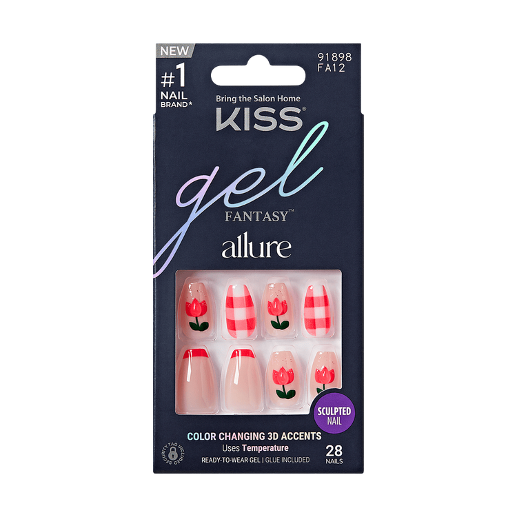 Gel Fantasy Allure Uñas postizas hasta 7 días de duración