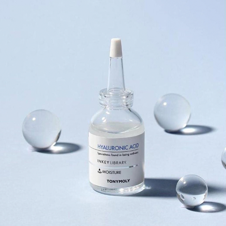 Inkey Library - Suero hidratante, con ácido hialurónico