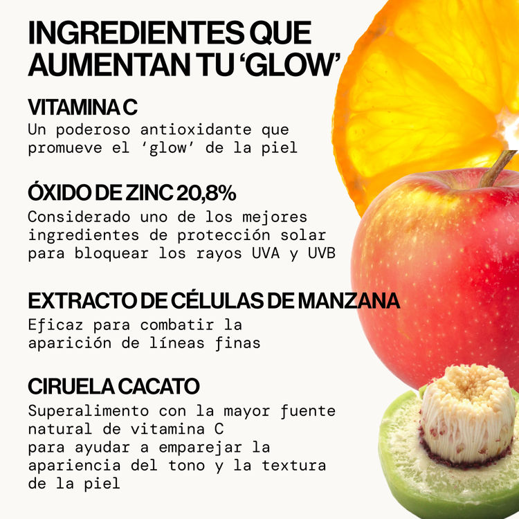 Glow Baby Super Lit SPF 30 - Loción facial, protección solar mineral