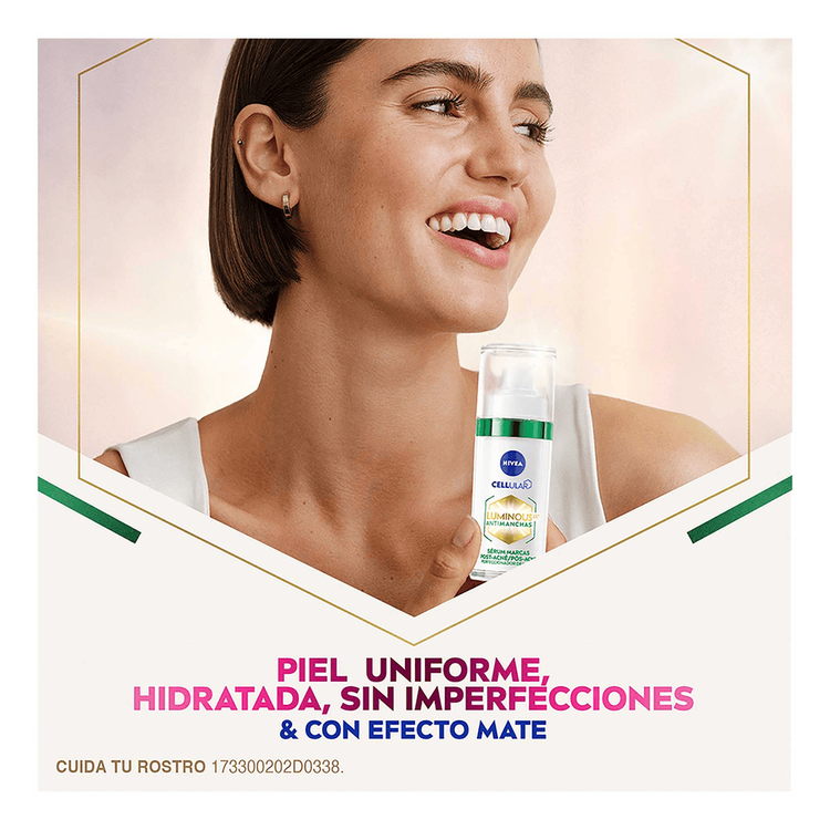 Luminous 630 Serum Facial Antimanchas triple acción reduce hasta 81% manchas