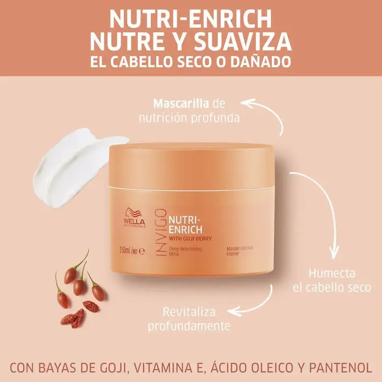 Nutri-Enrich - Mascarilla, nutrición profunda y anti encrespamiento
