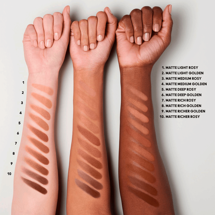 Skinfinish Sunstruck Matte Bronzer - Bronzer en polvo, acabado mate, suave y natural