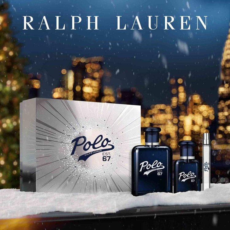 Polo 67 - Set de regalo, Eau de Toilette 125ml + EDT 40ml + EDT 10ml