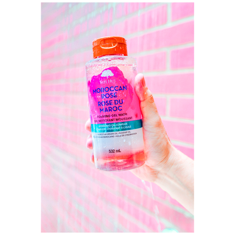 MoroccanRoseFoamingGelWash-Bodywash,dejatupielsuave
